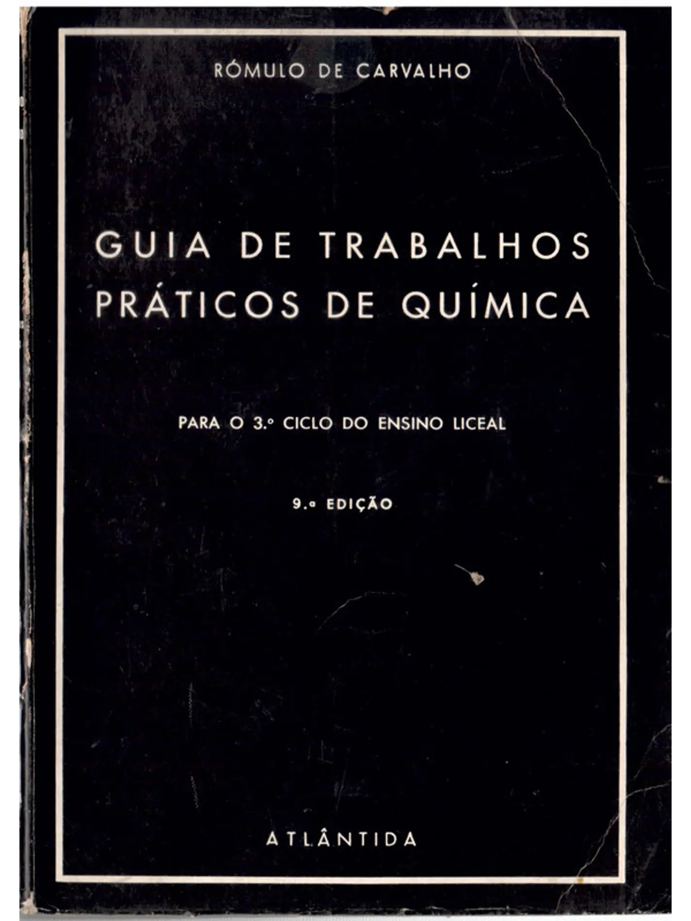 Guia de trabalhos práticos de química - Para o terceiro ciclo do ensino liceal 1