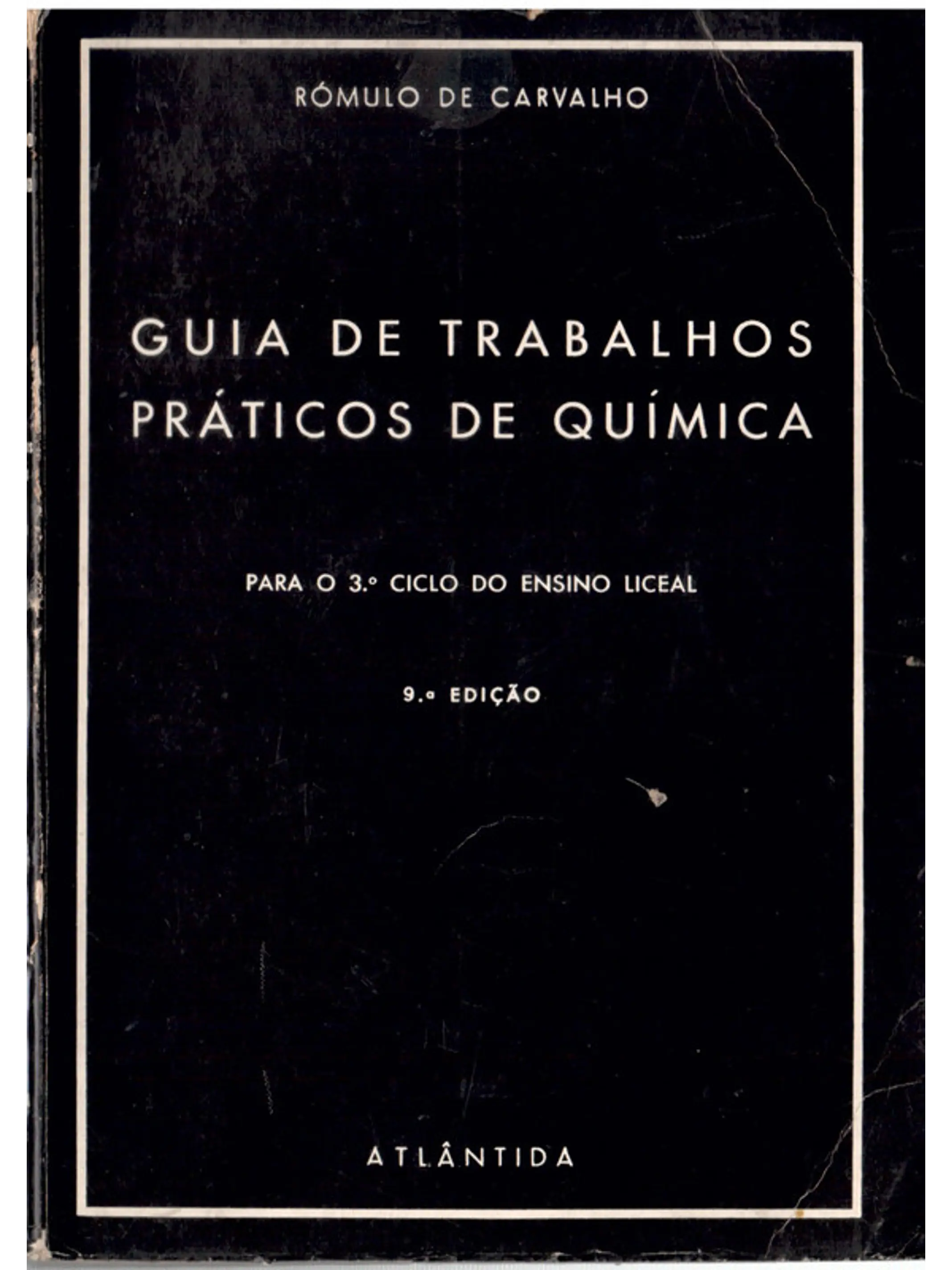 Guia de trabalhos práticos de química - Para o terceiro ciclo do ensino liceal 1