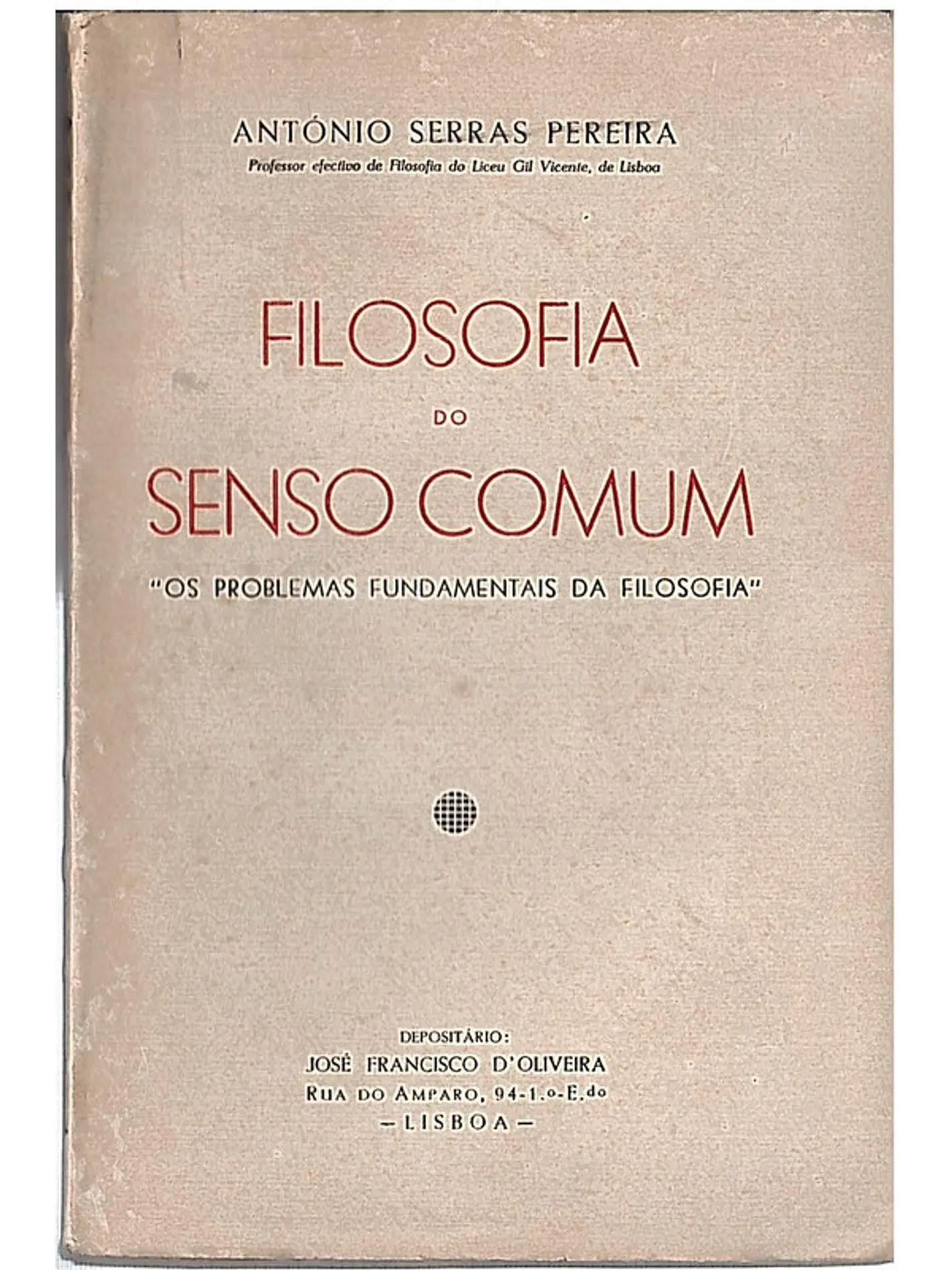 Filosofia do senso comum 1
