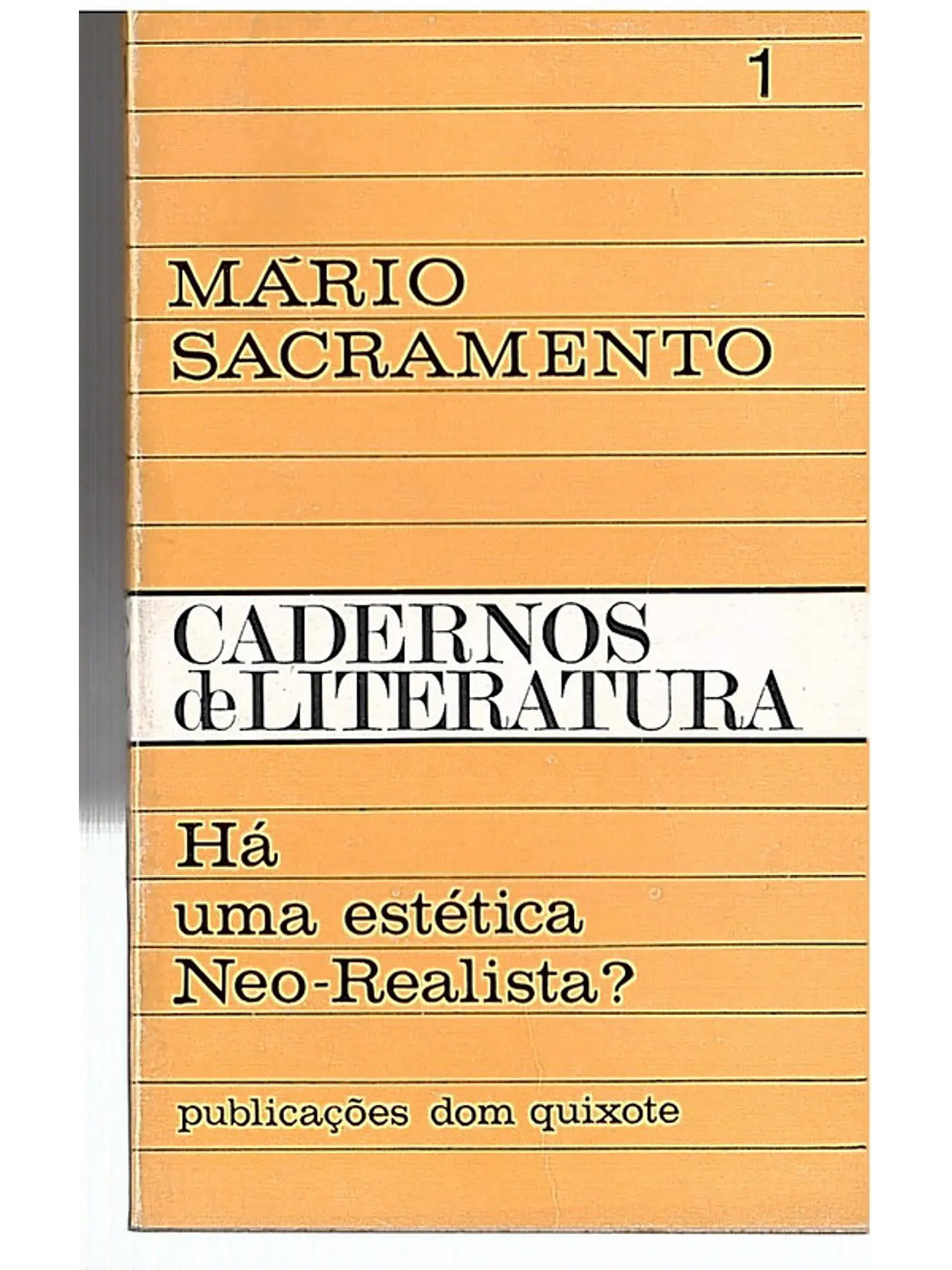 Há uma estética neo-realista? 1