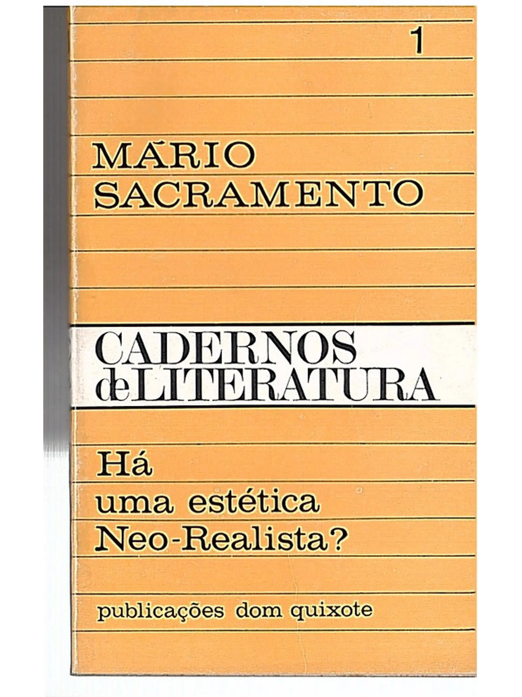 Há uma estética neo-realista? 1
