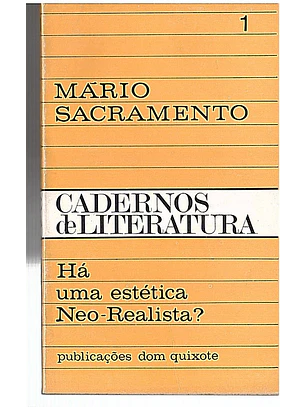 Há uma estética neo-realista?