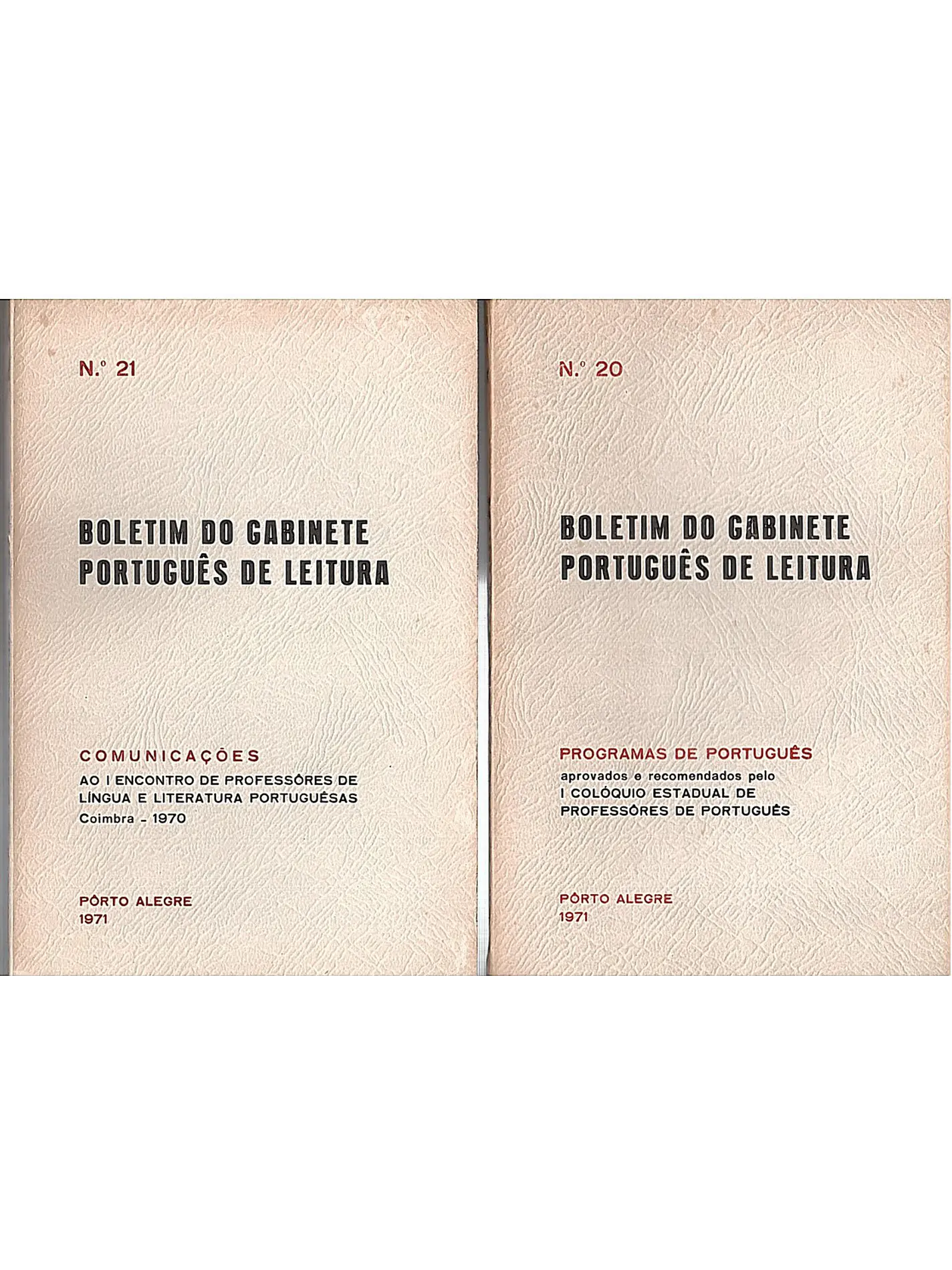 Boletim do gabinete português de leitura (Volume 20) 1