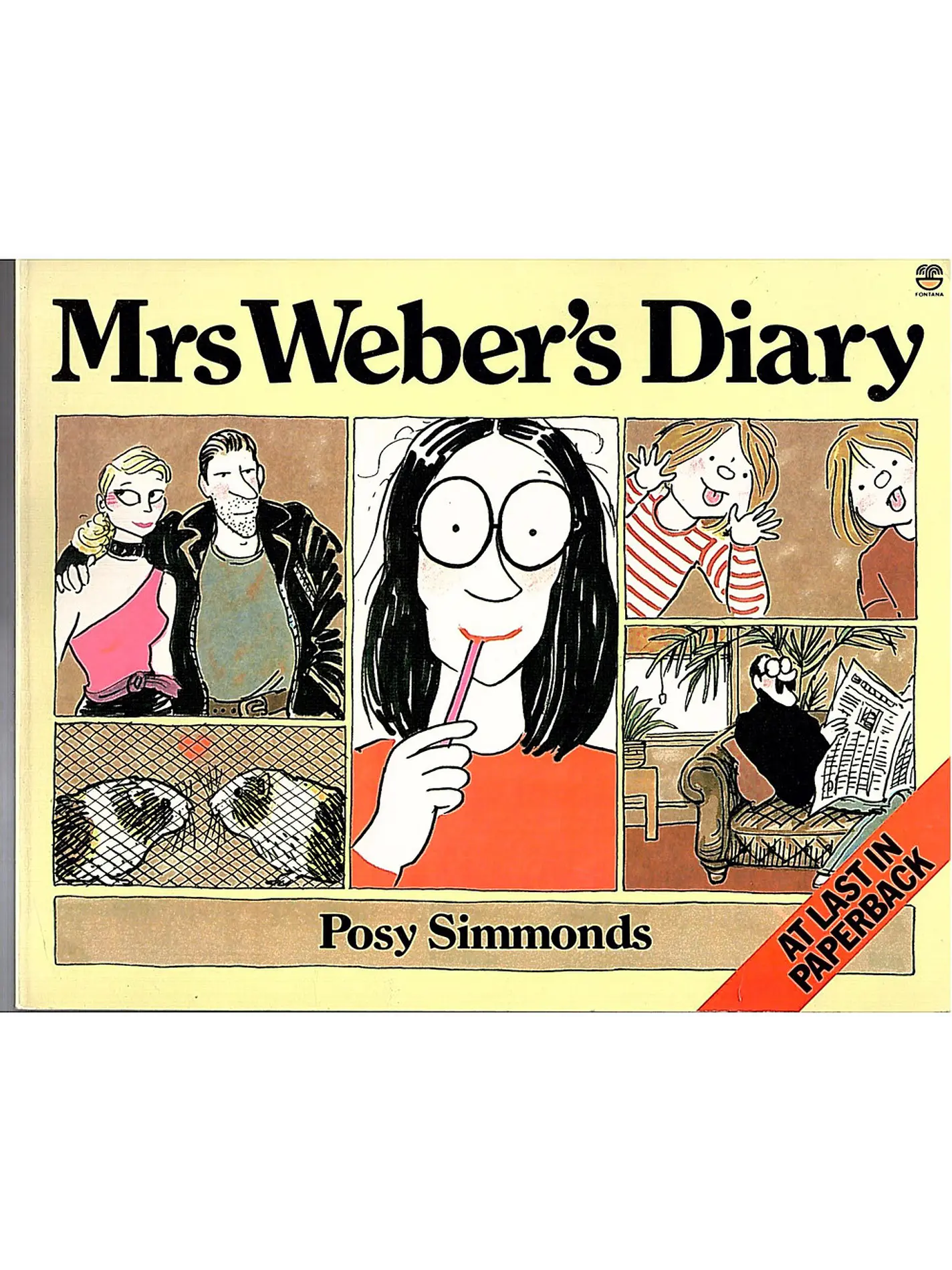 Banda desenhada - Mrs Webers diary 1