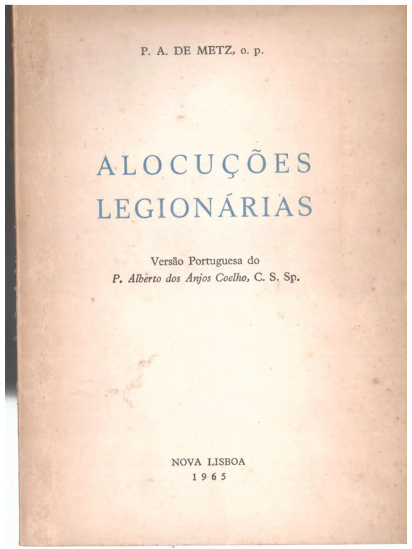 Alocuções legionárias 1