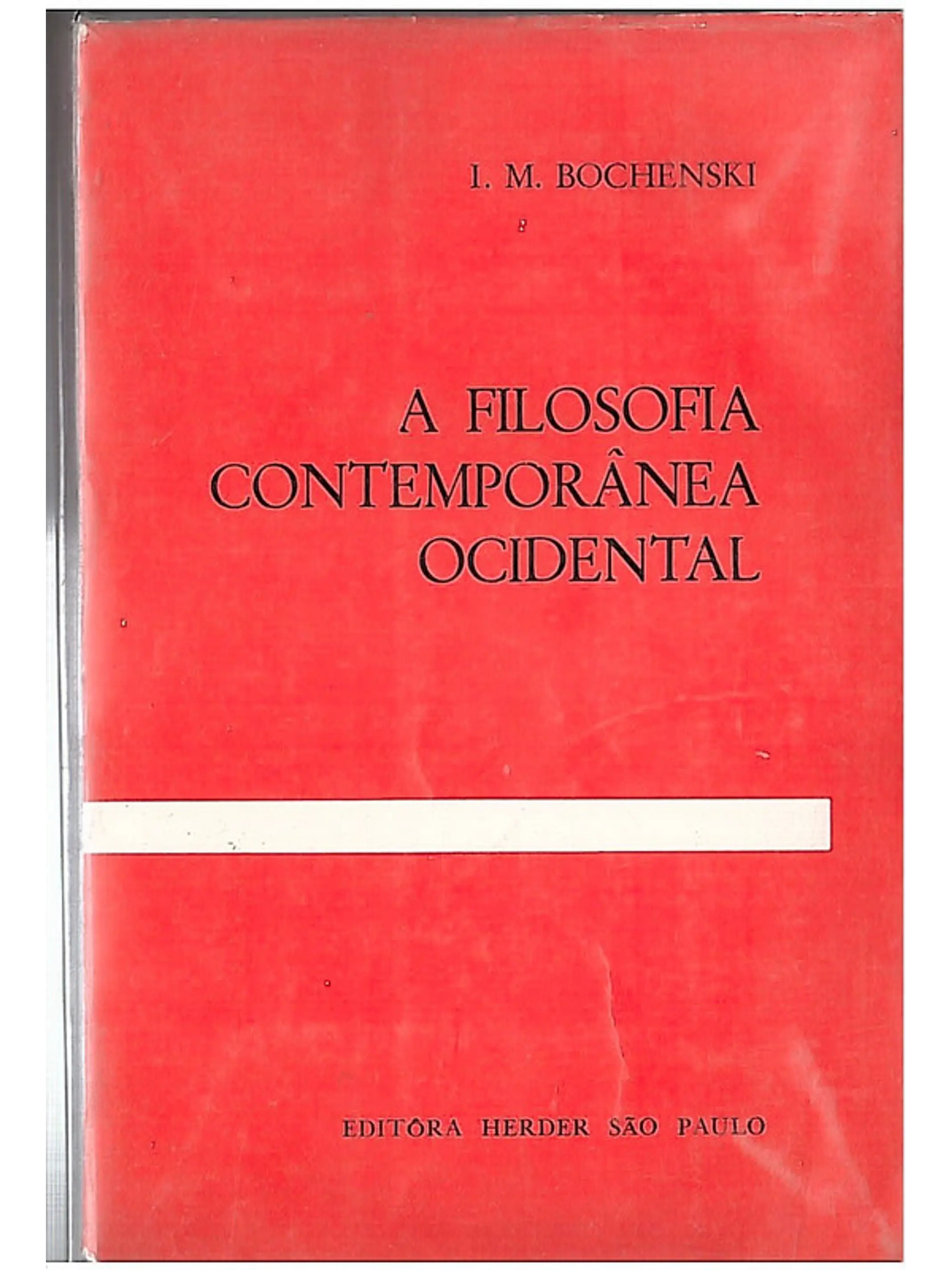 A filosofia contemporânea ocidental 1