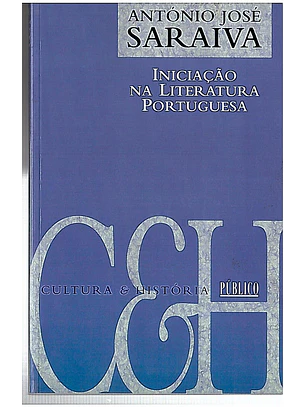 Iniciação na literatura portuguesa