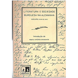 Literatura e sociedade burguesa na alemanha