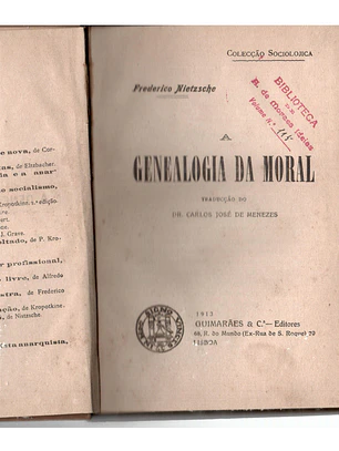 A genealogia da moral