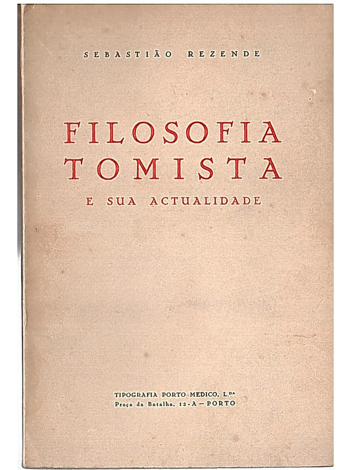 Filosofia Tomista e sua actualidade 1