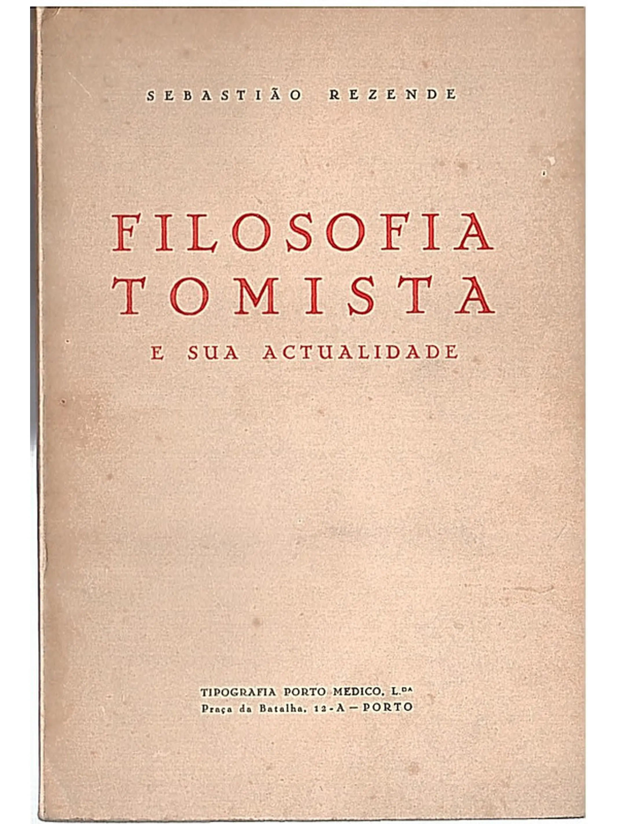 Filosofia Tomista e sua actualidade 1