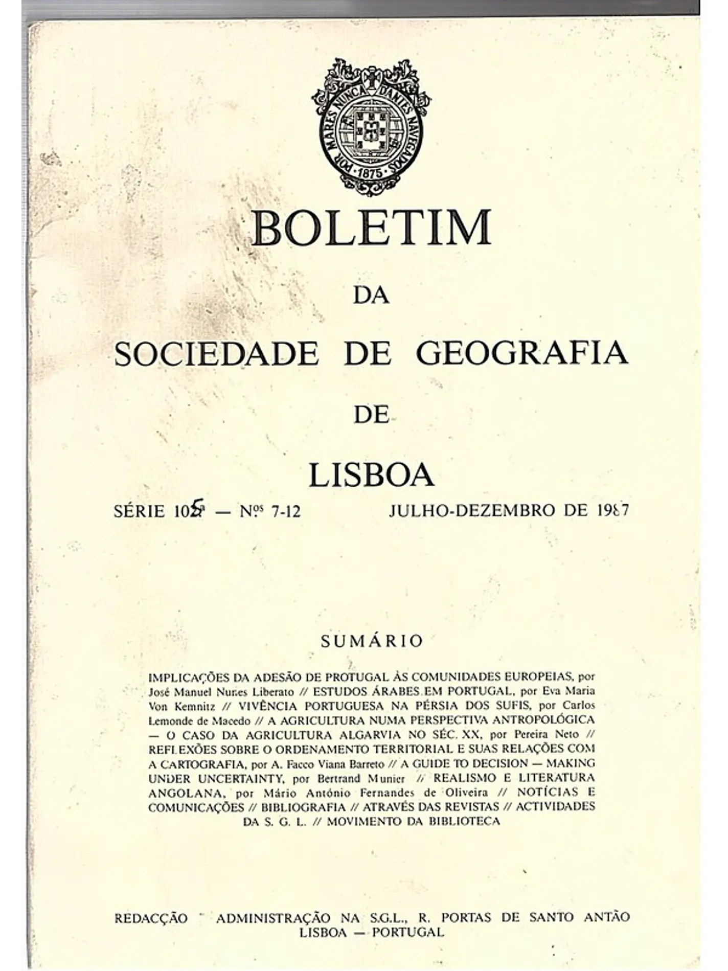 Boletim da sociedade de geografia 1