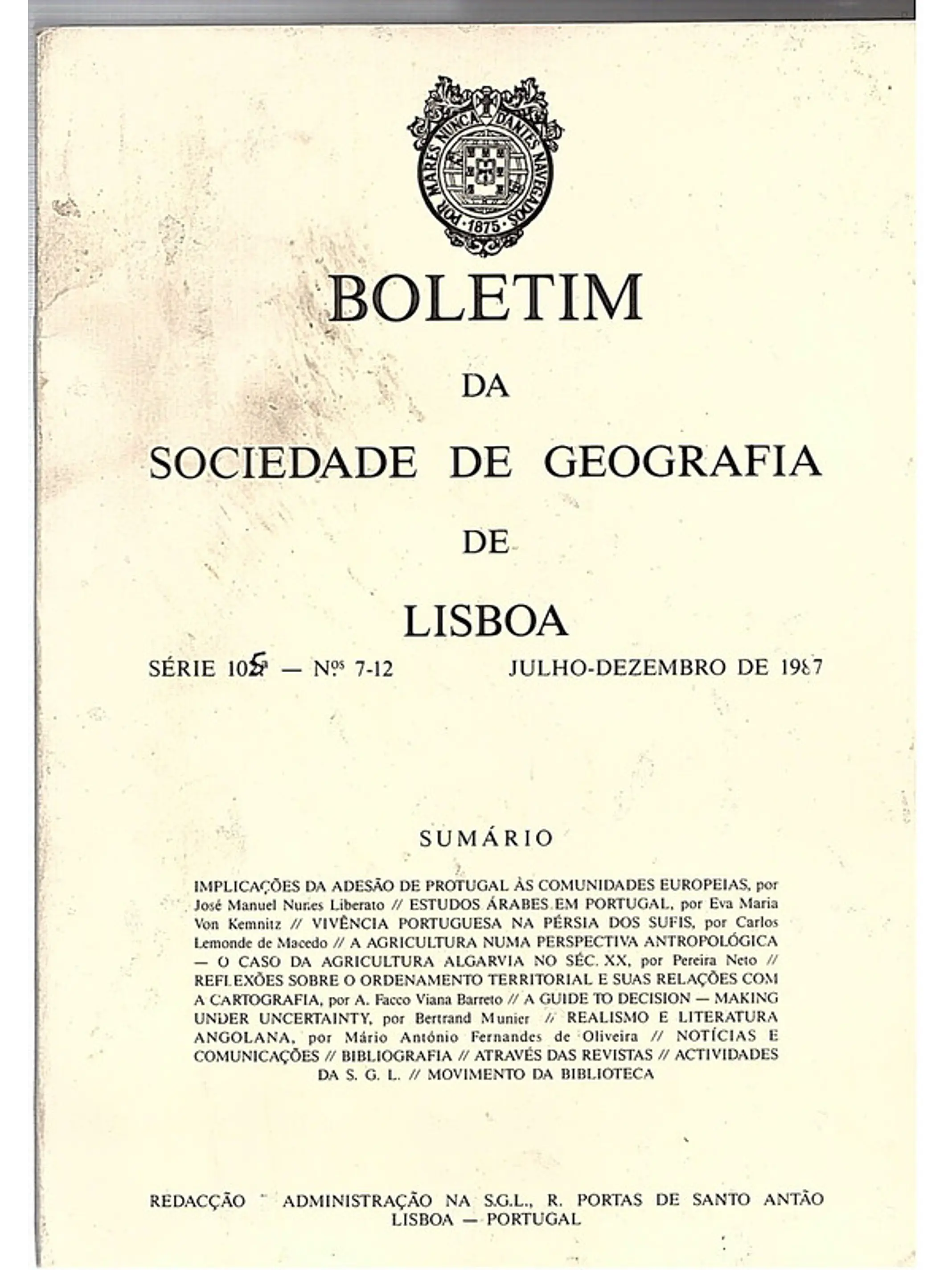 Boletim da sociedade de geografia 1