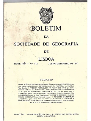 Boletim da sociedade de geografia