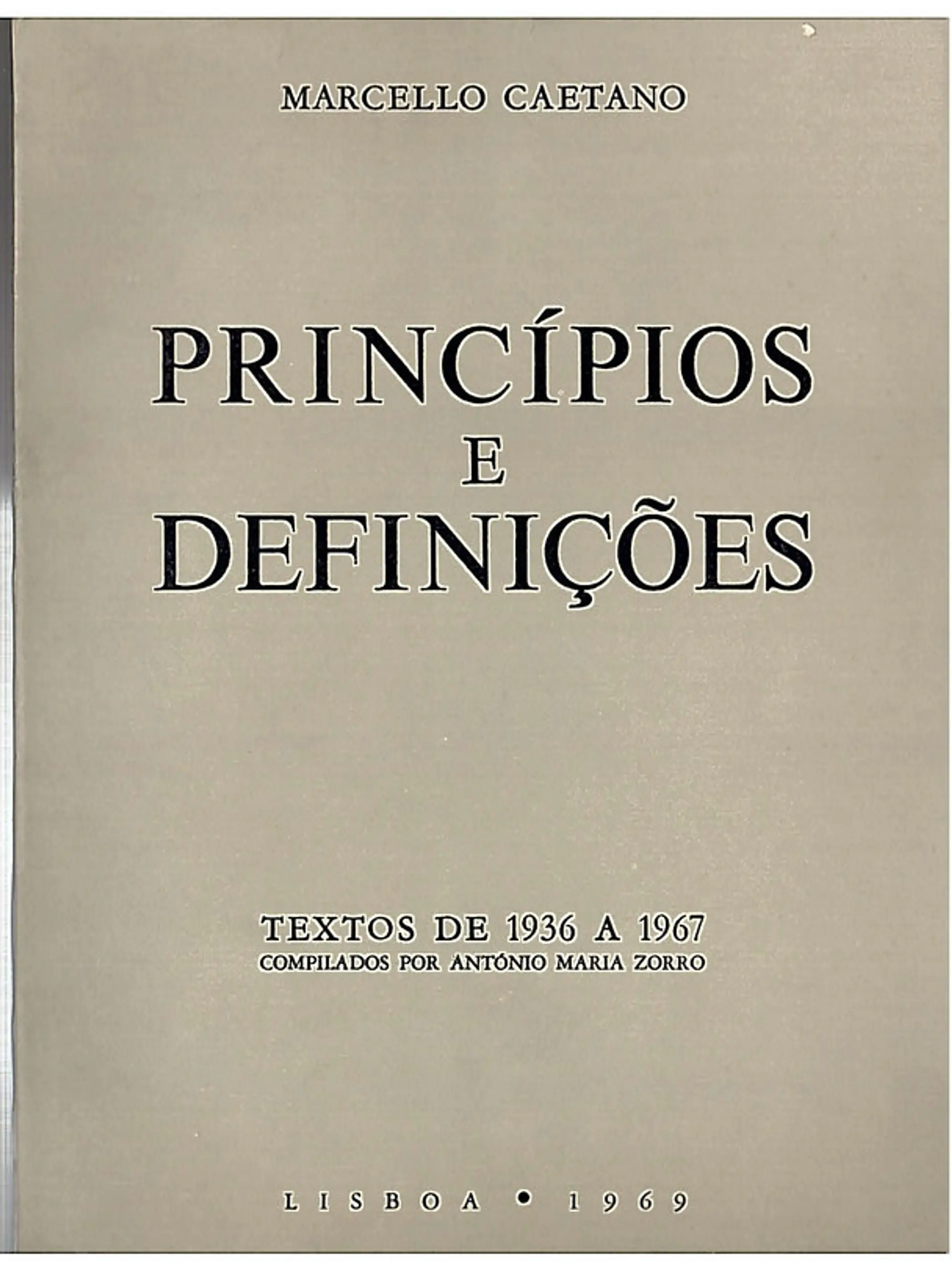Princípios e definições 1