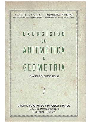 Exercícios de aritmética e geometria