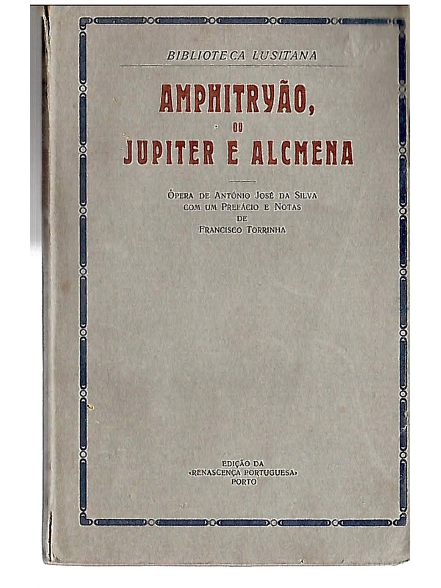 Amphitryão, ou jupiter e alcmena 1