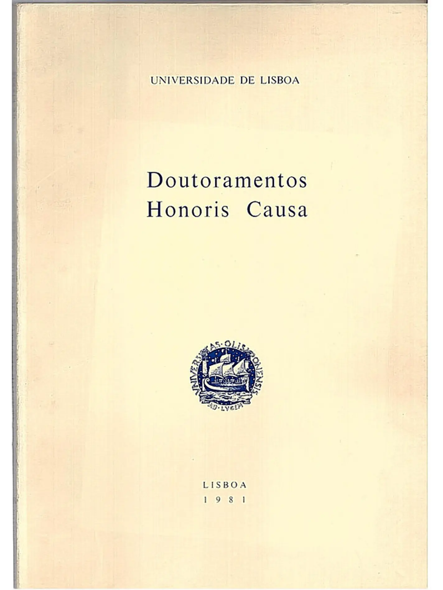 Doutoramentos Honoris Causa 1