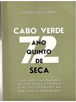 Cabo verde 72 - ano quinto de seca