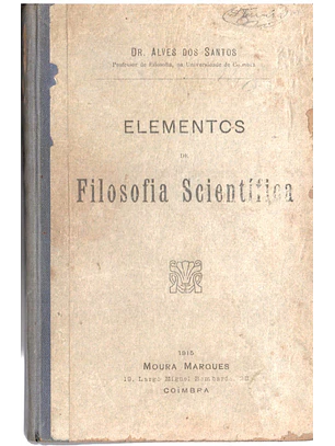 Elementos de filosofia científica
