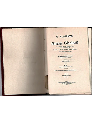 O alimento da alma cristã