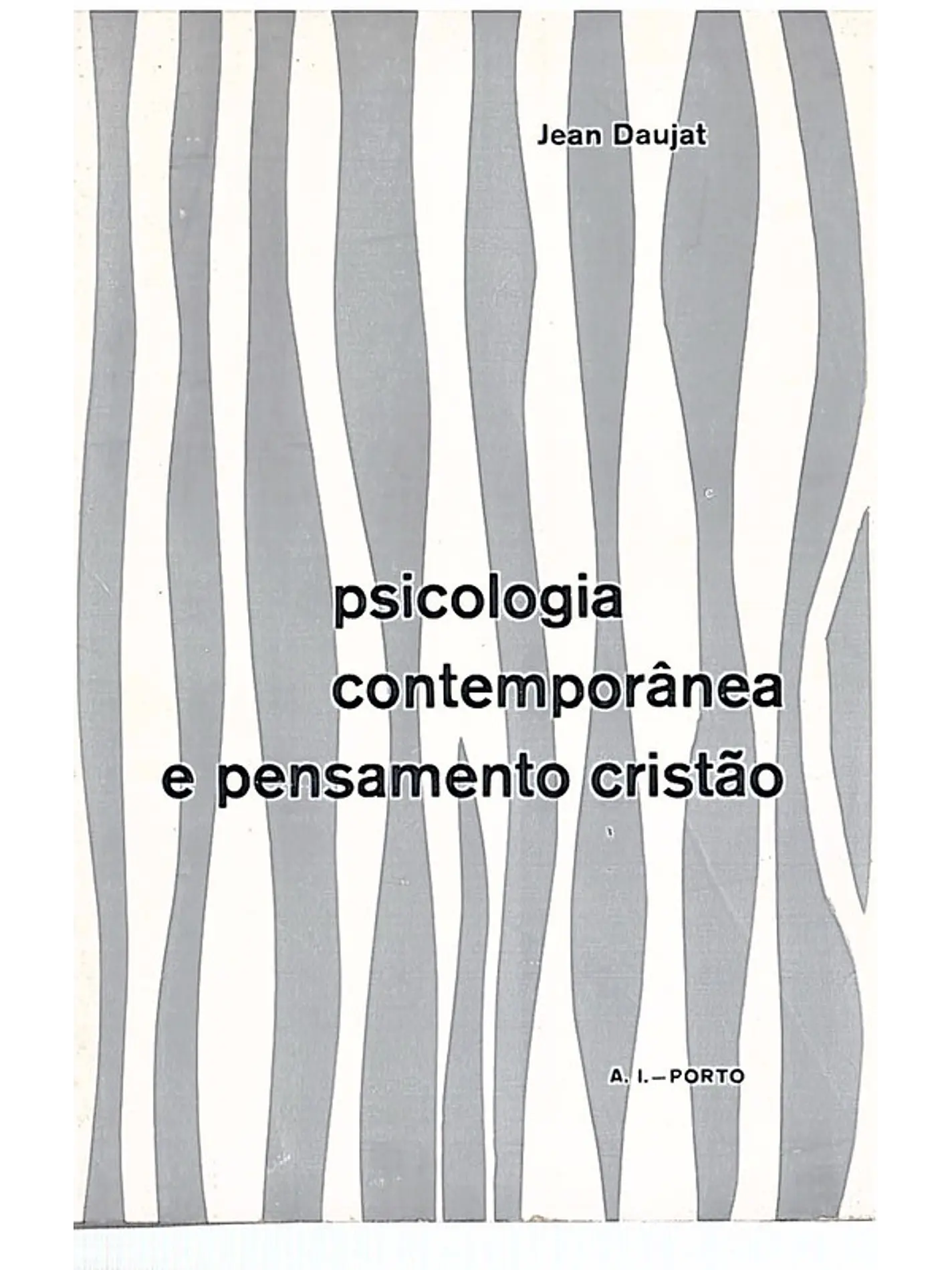 Psicologia contemporânea e pensamento cristão 1