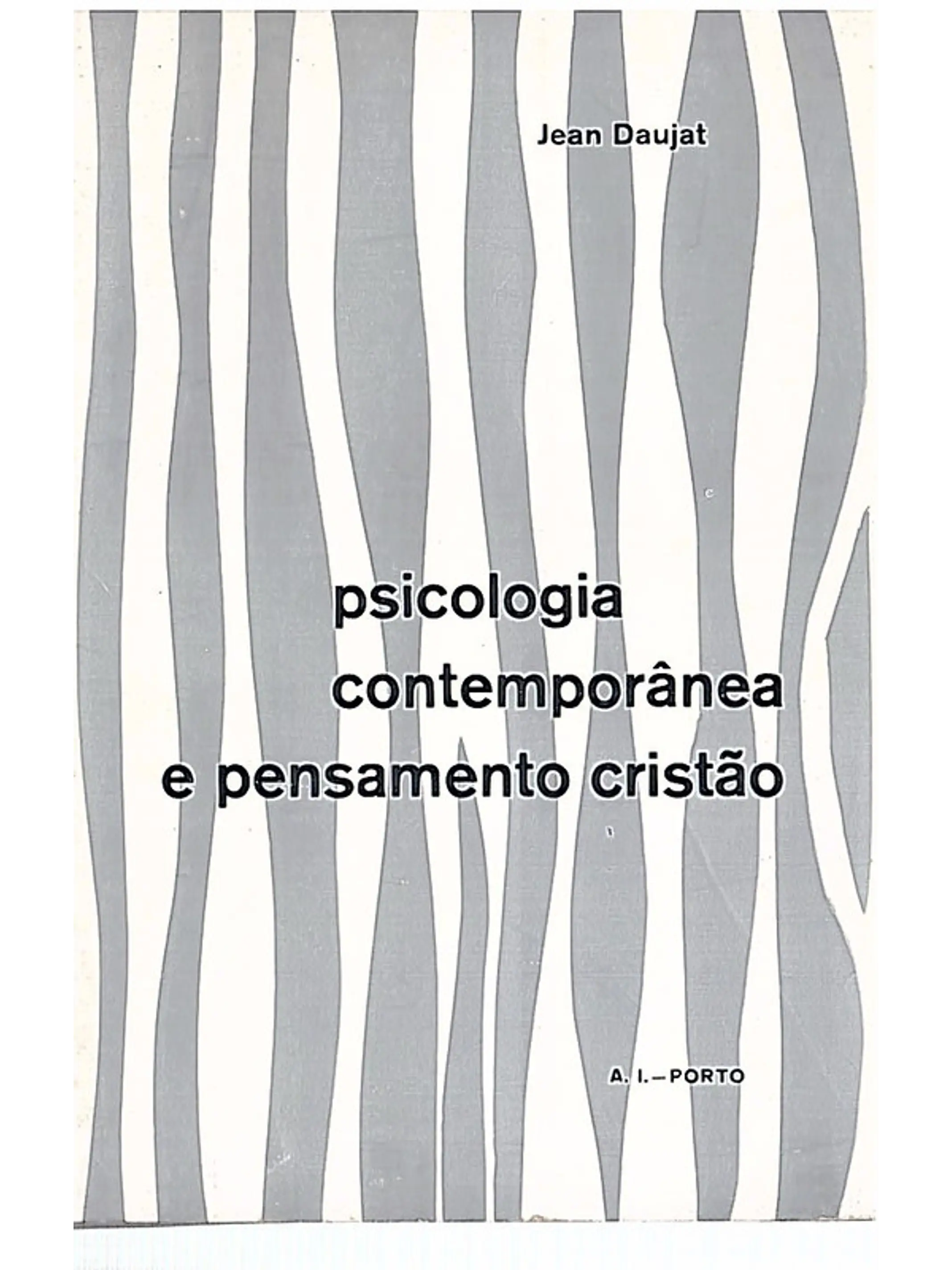 Psicologia contemporânea e pensamento cristão 1