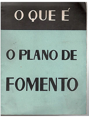 O que é o plano de fomento
