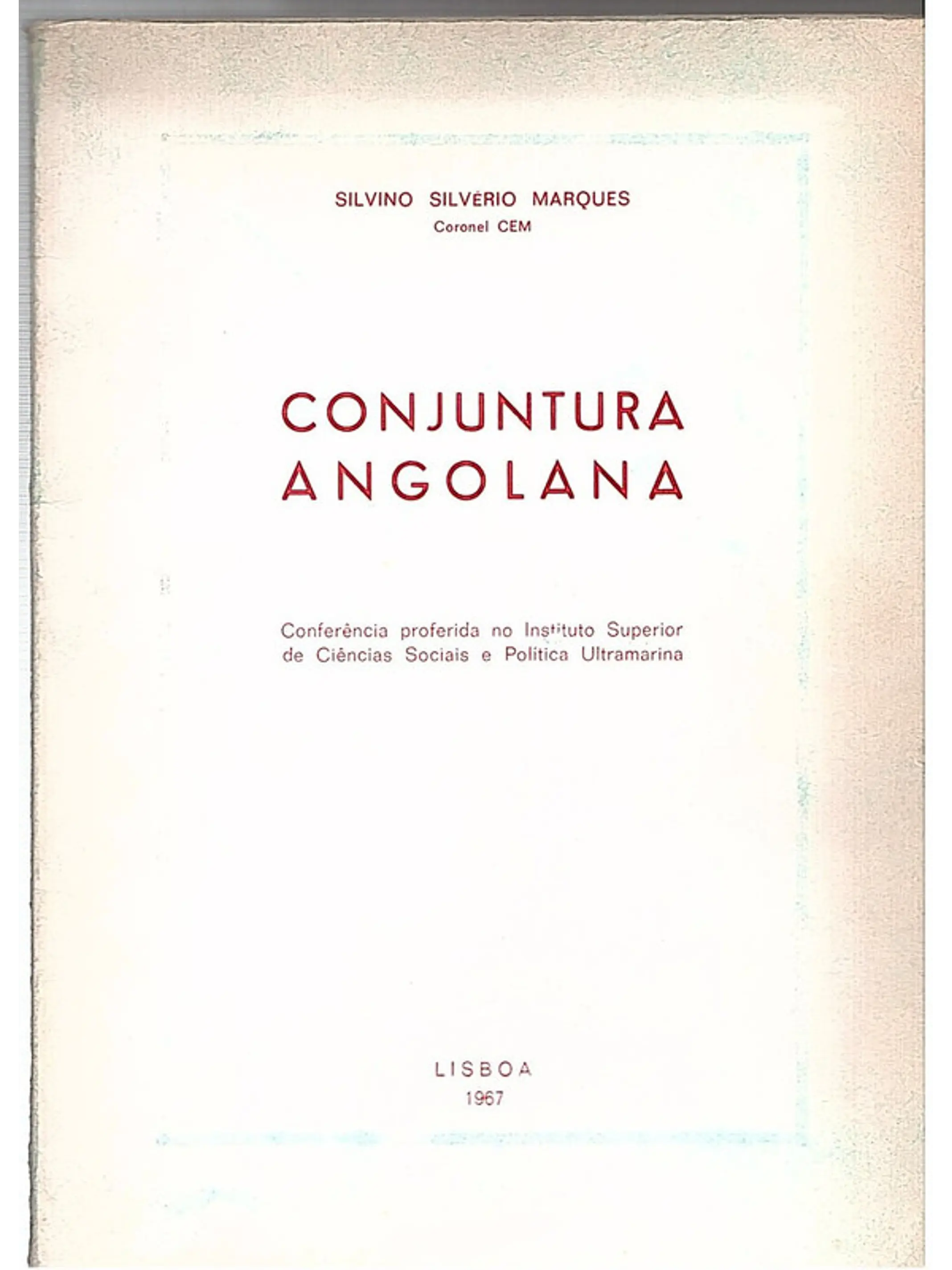 Conjuntura angolana 1