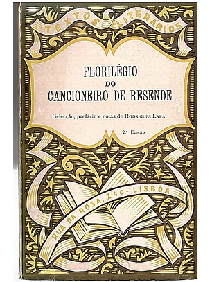 Florilégio do cancioneiro de Resende