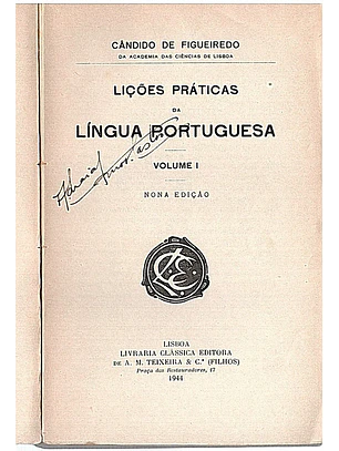 Lições práticas da língua portuguesa - Volume 1