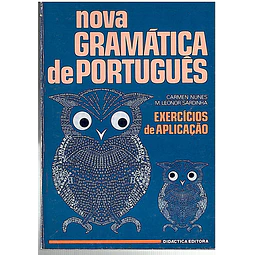 Nova gramática de português - Exercícios de aplicação