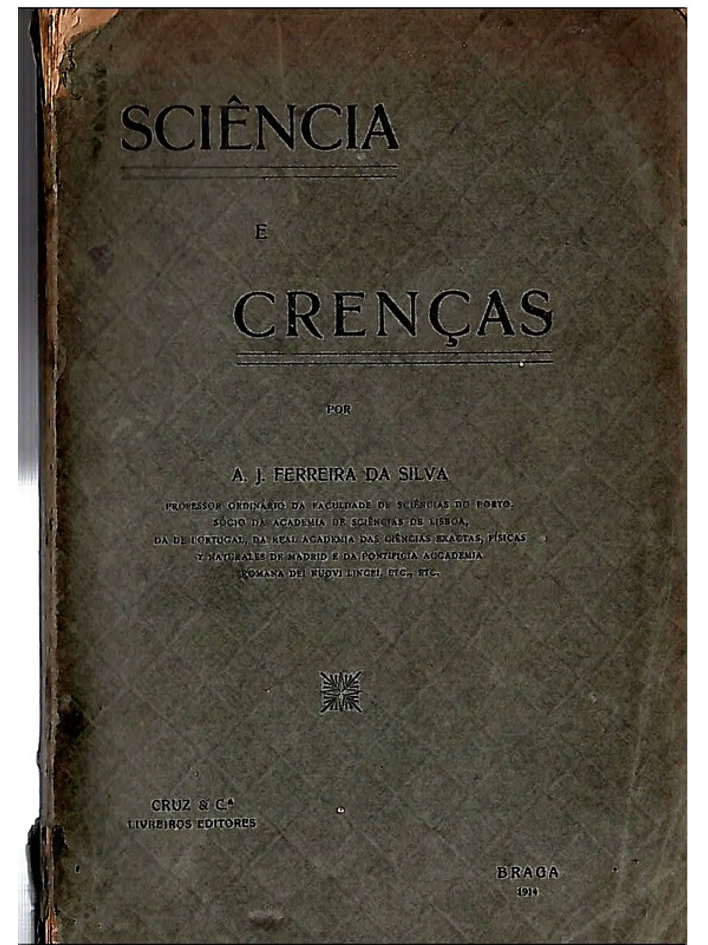Sciência e crenças 1