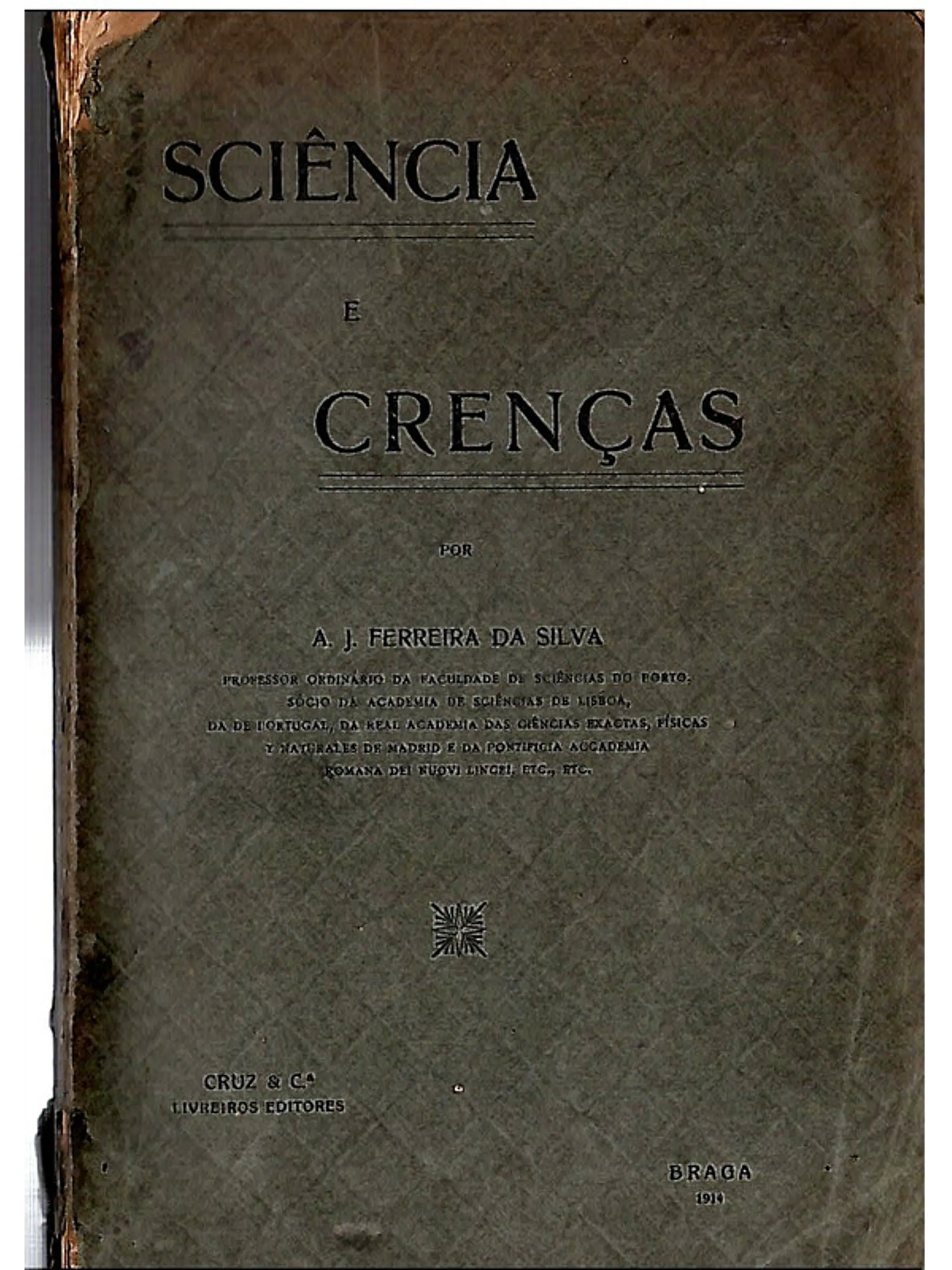 Sciência e crenças 1