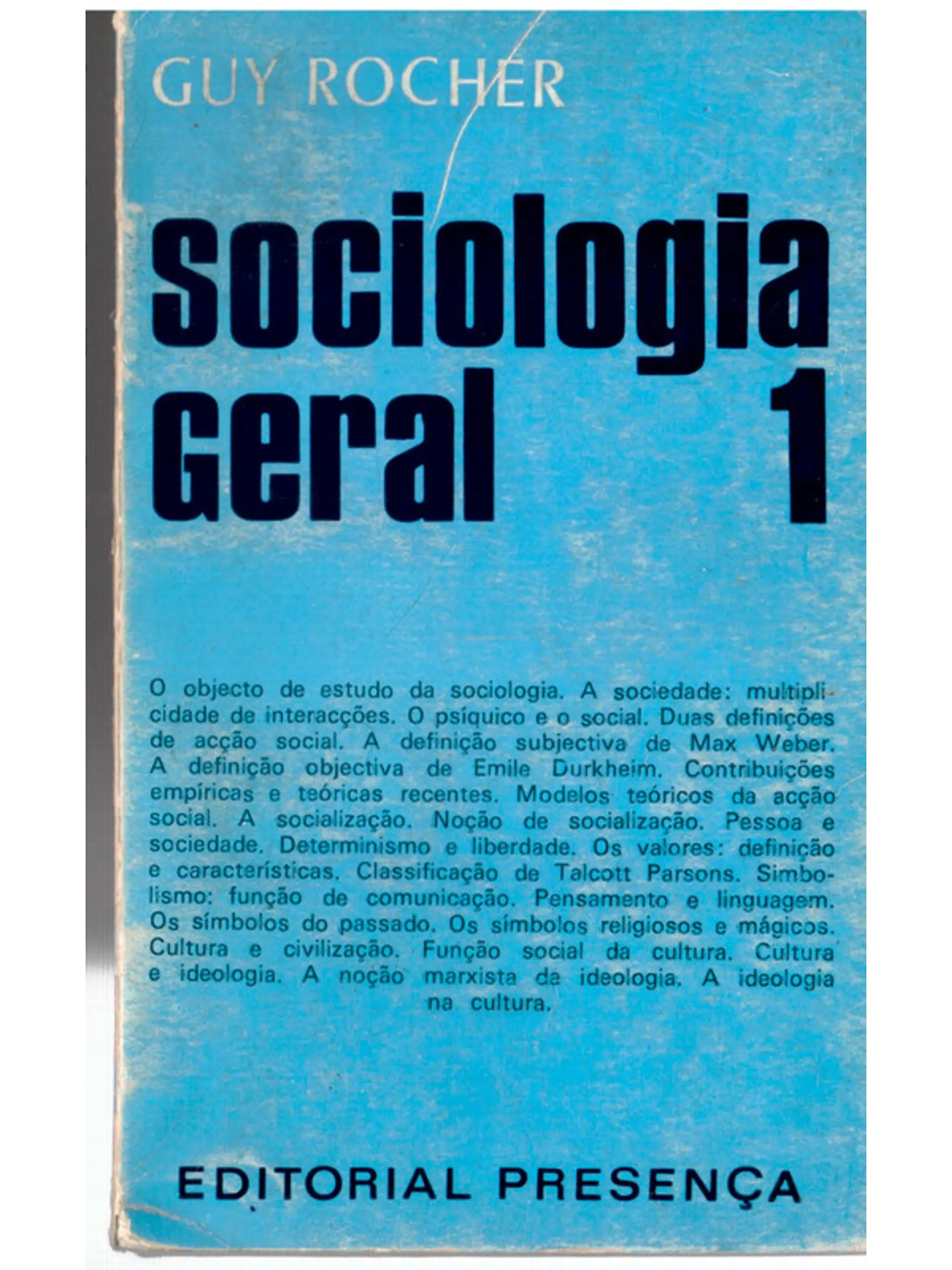 Sociologia geral - Volume 3 1