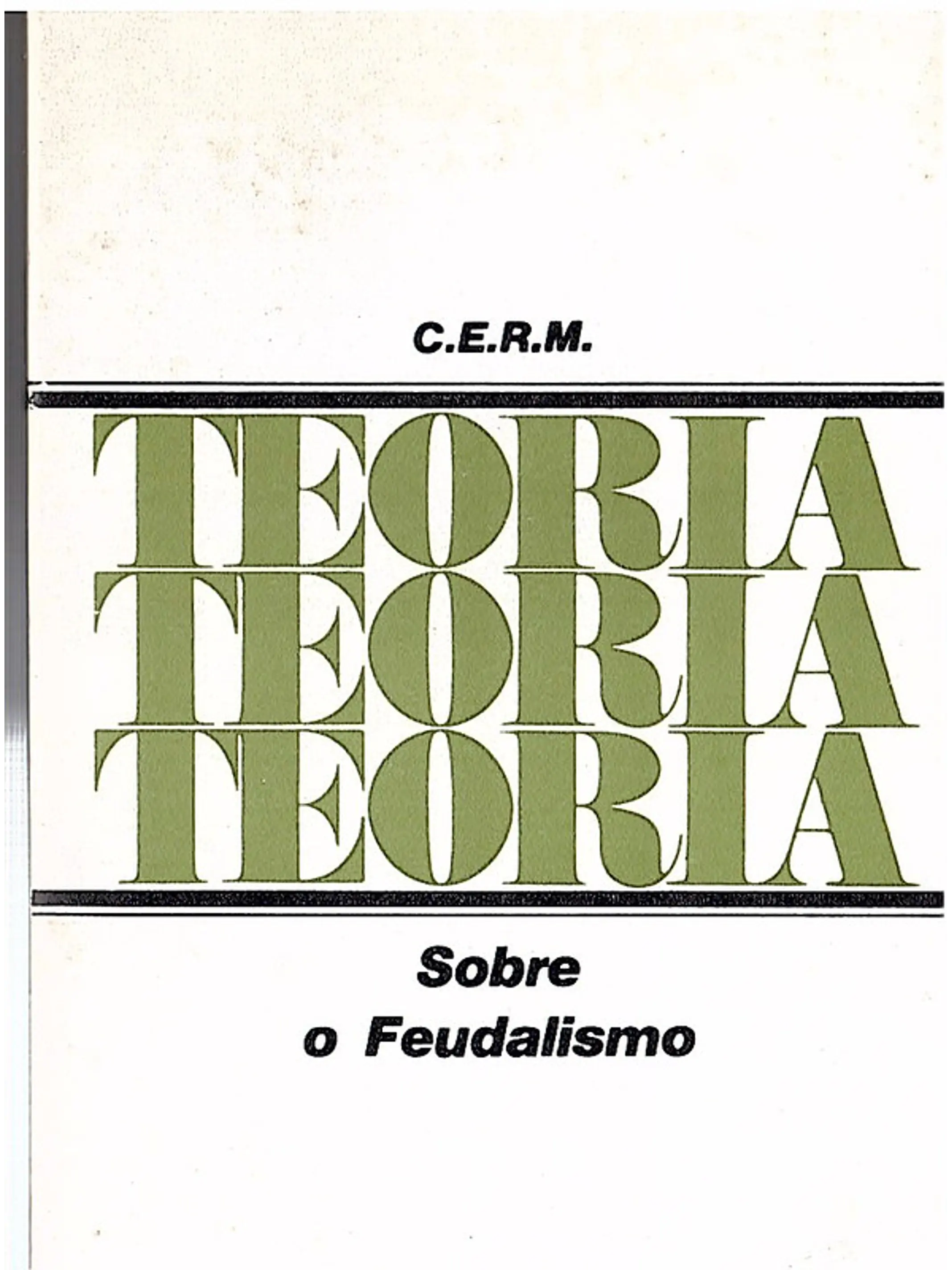 Sobre o feudalismo 1