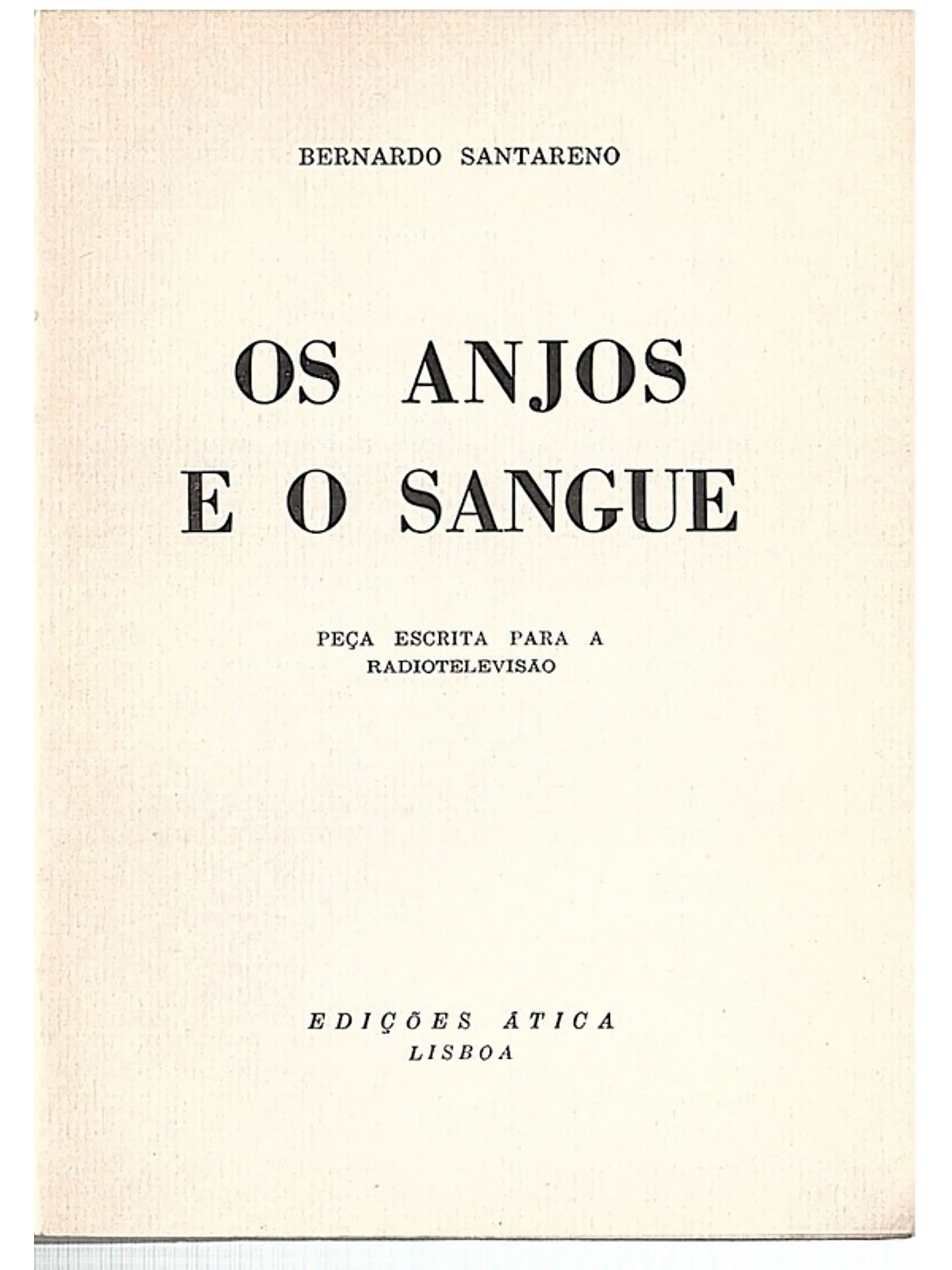 Os anjos e o sangue 1