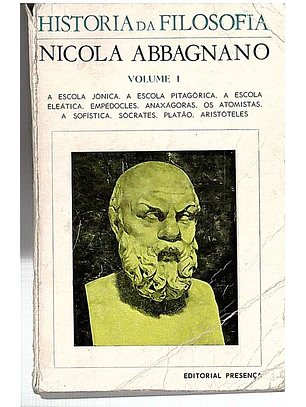 História da filosofia volume 1