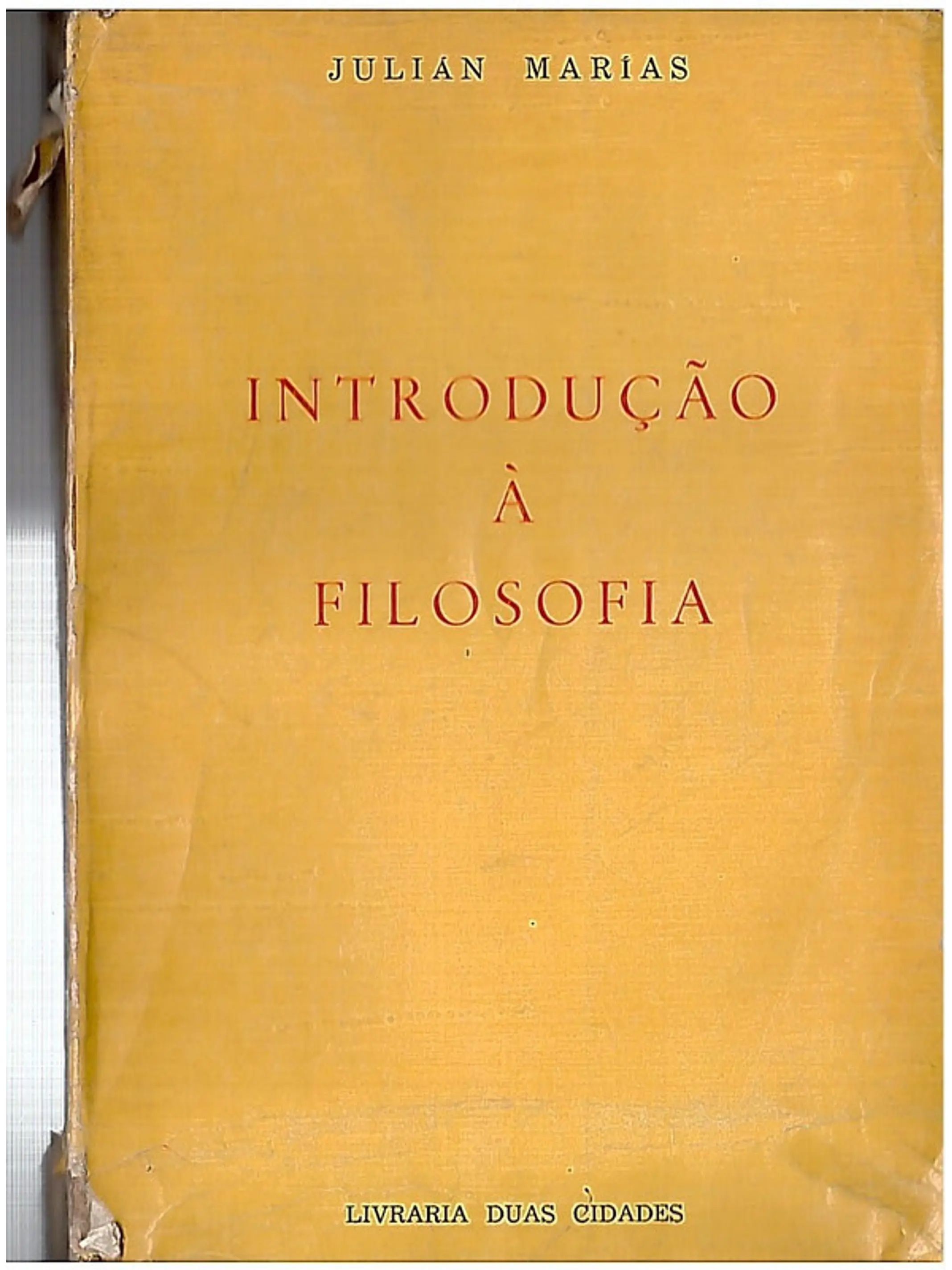 Introdução à filosofia 1