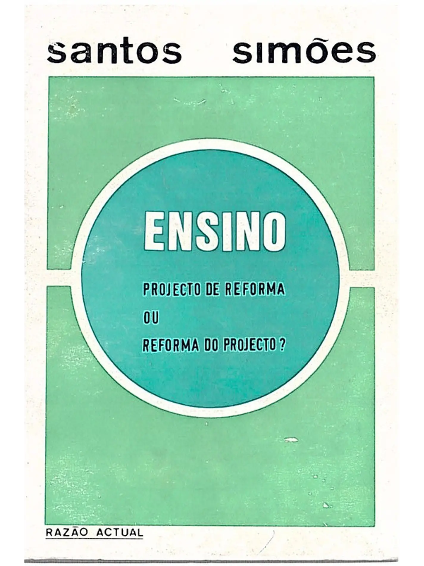 Ensino projecto de reforma ou reforma de projecto 1