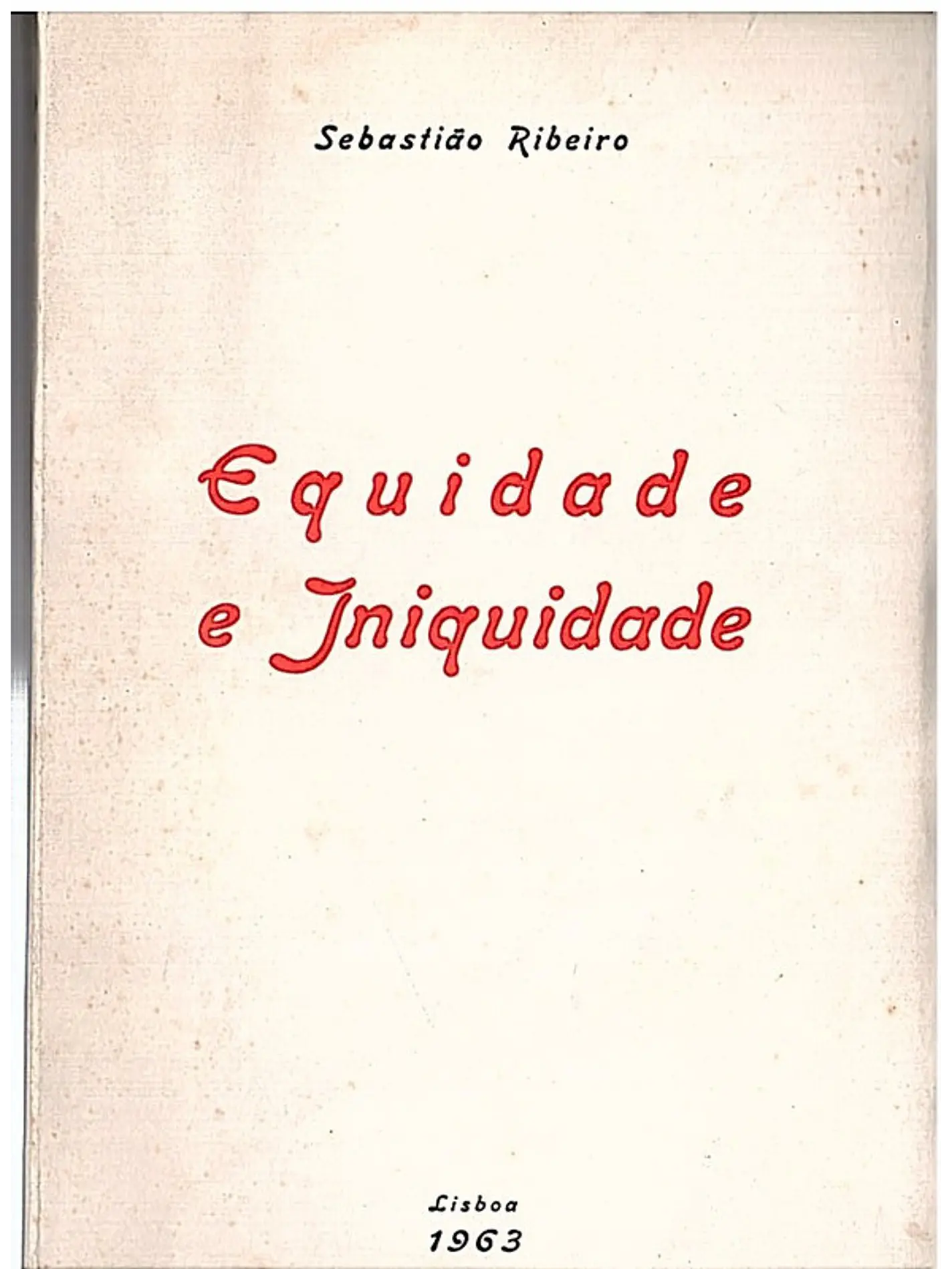 Equidade e iniquidade 1