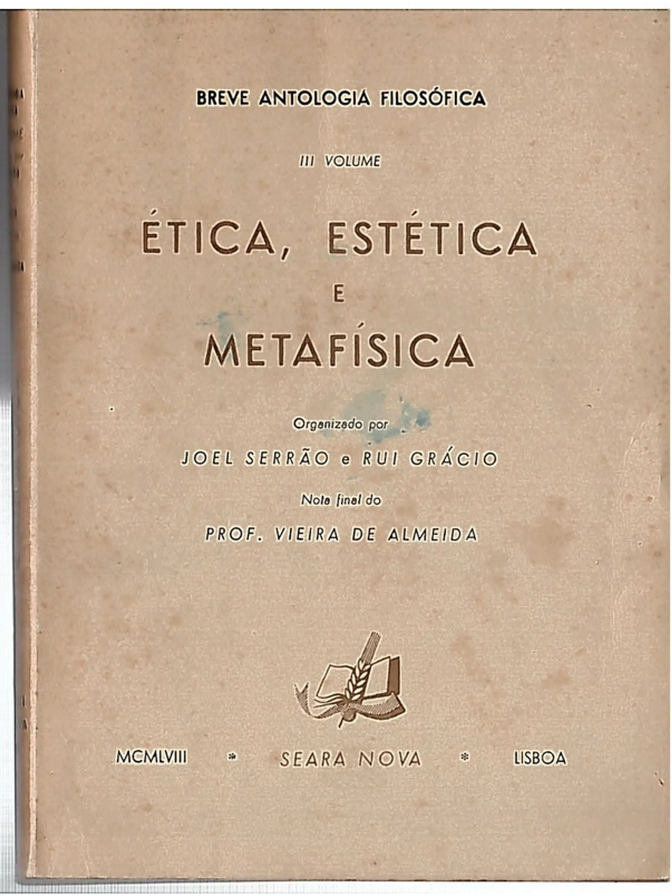 Ética, estética e metafísica 1