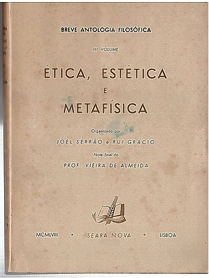 Ética, estética e metafísica