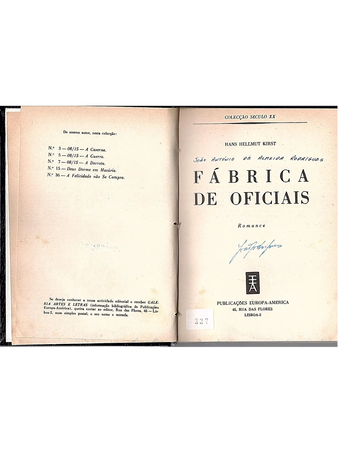 Fábricas de oficiais 1