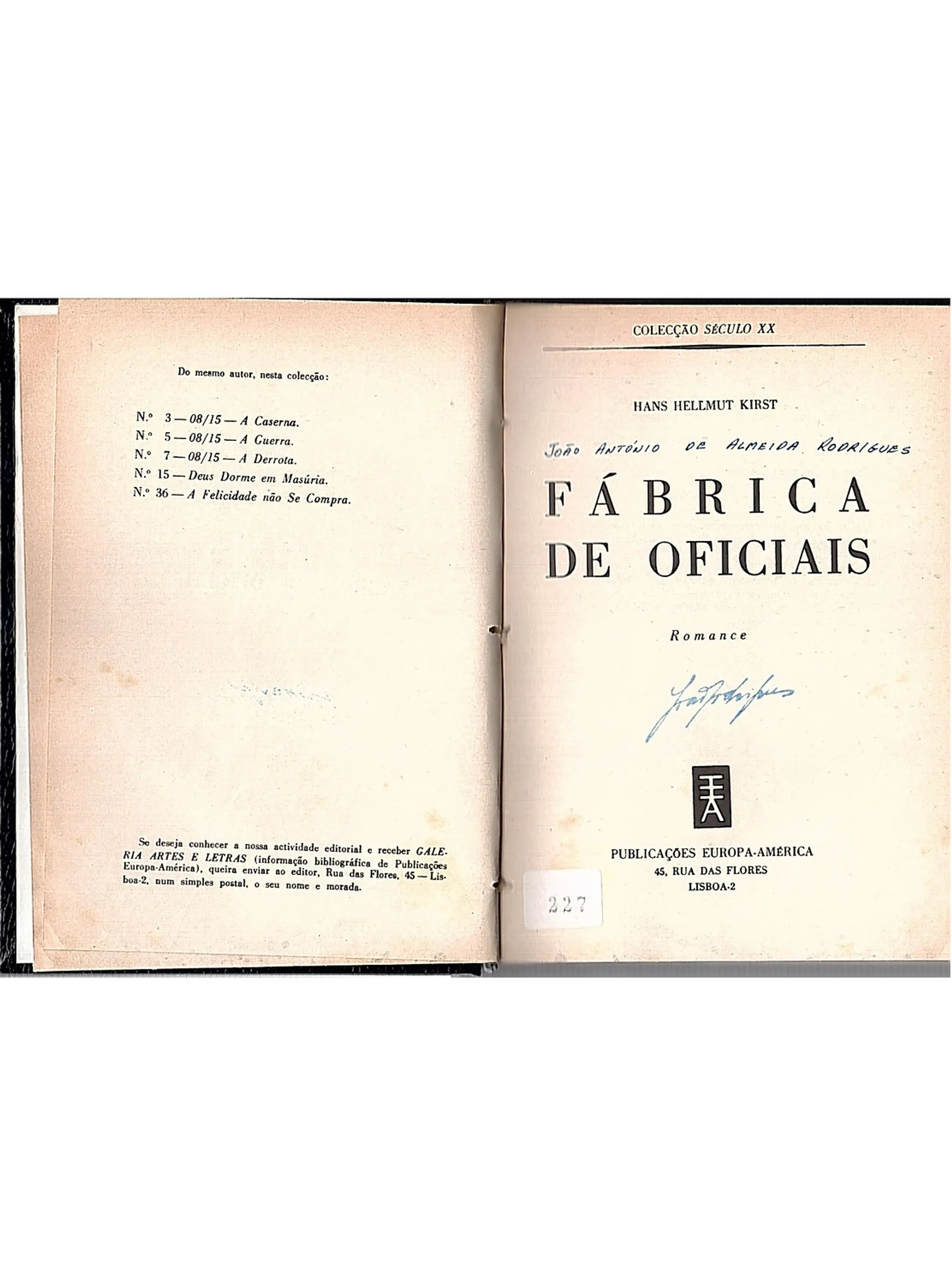 Fábricas de oficiais 1