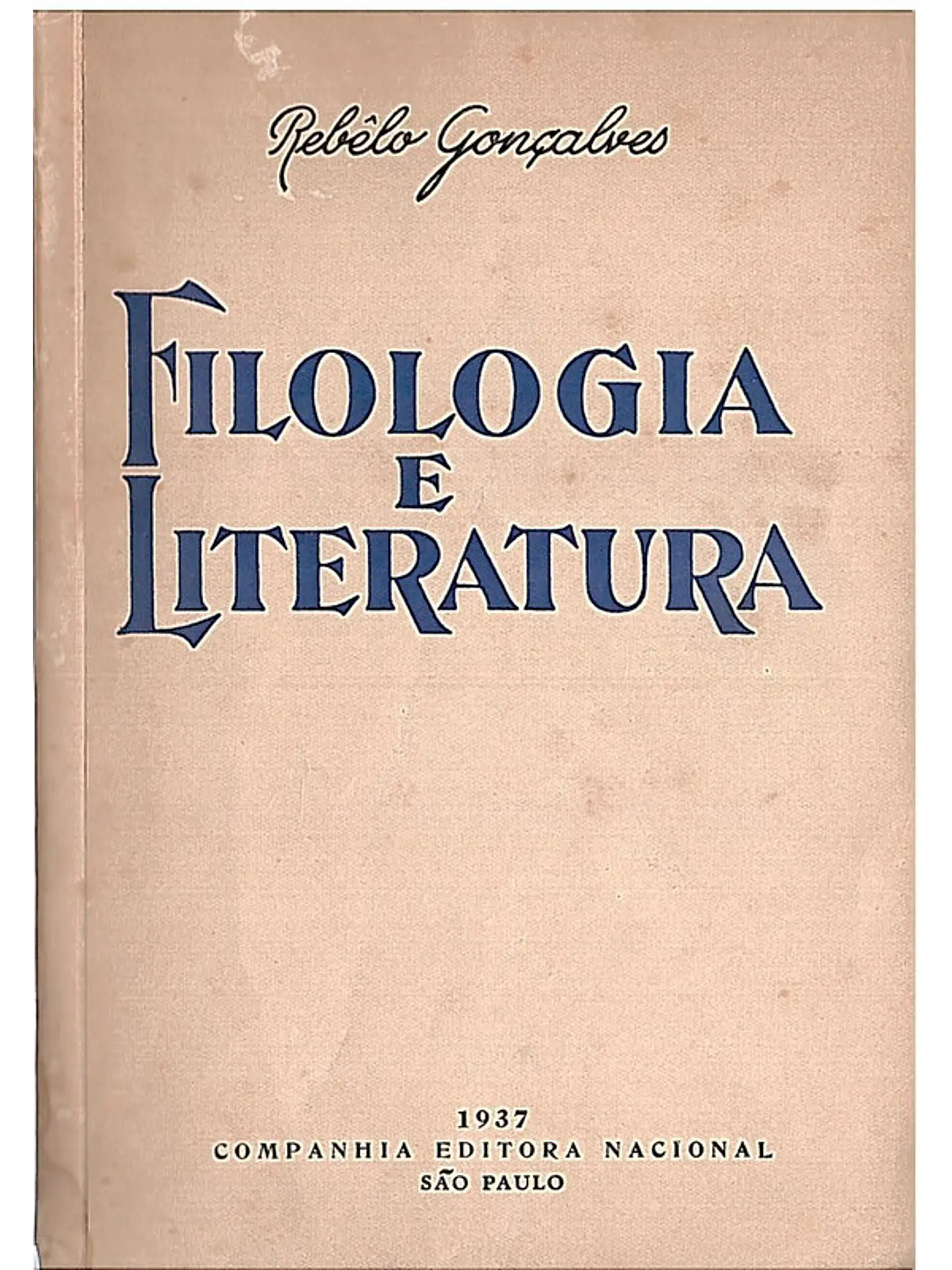 Filologia e literatura 1