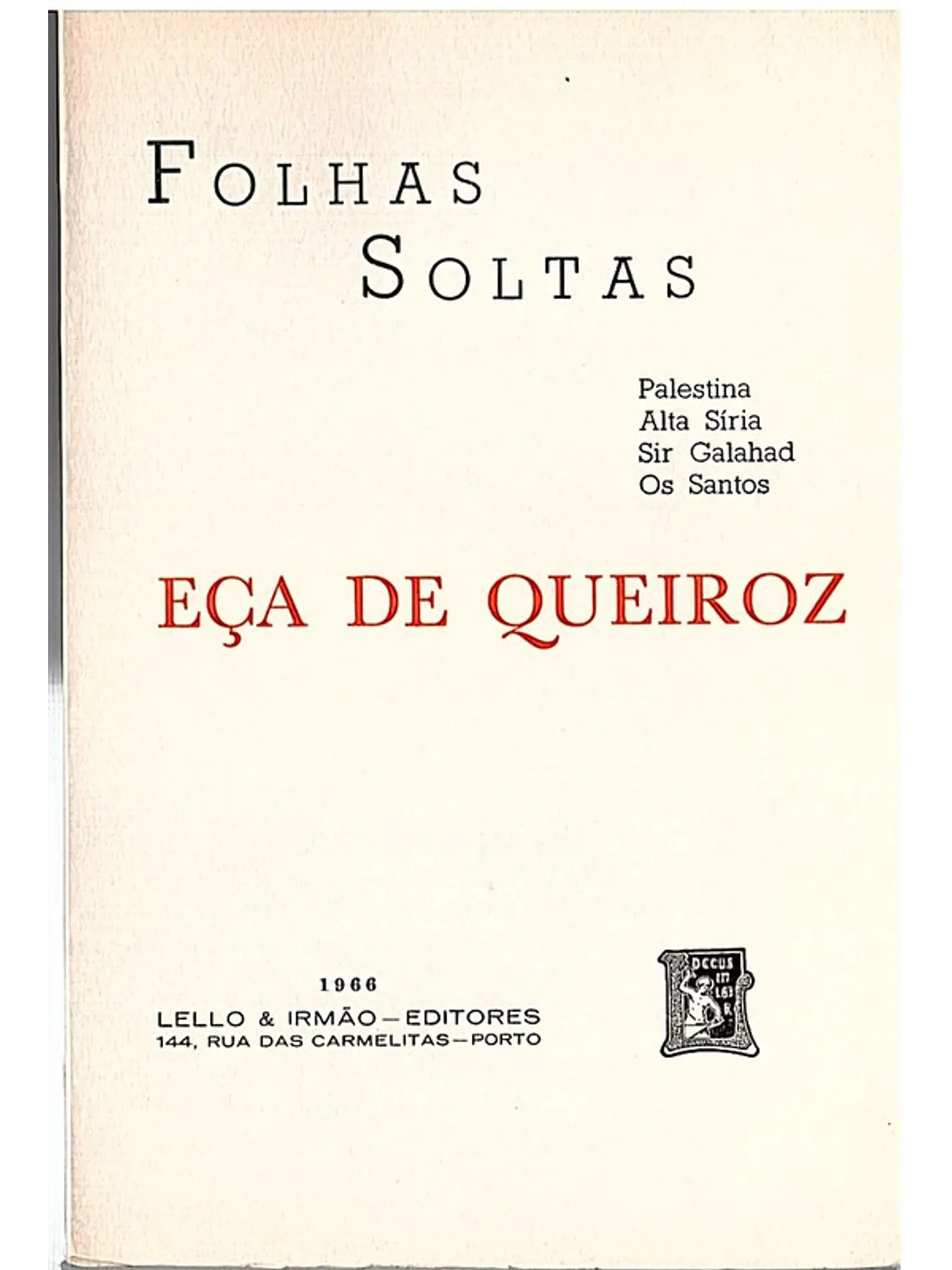 Folhas soltas 1865 - 1915 1