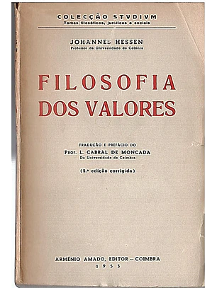 Filosofia dos valores