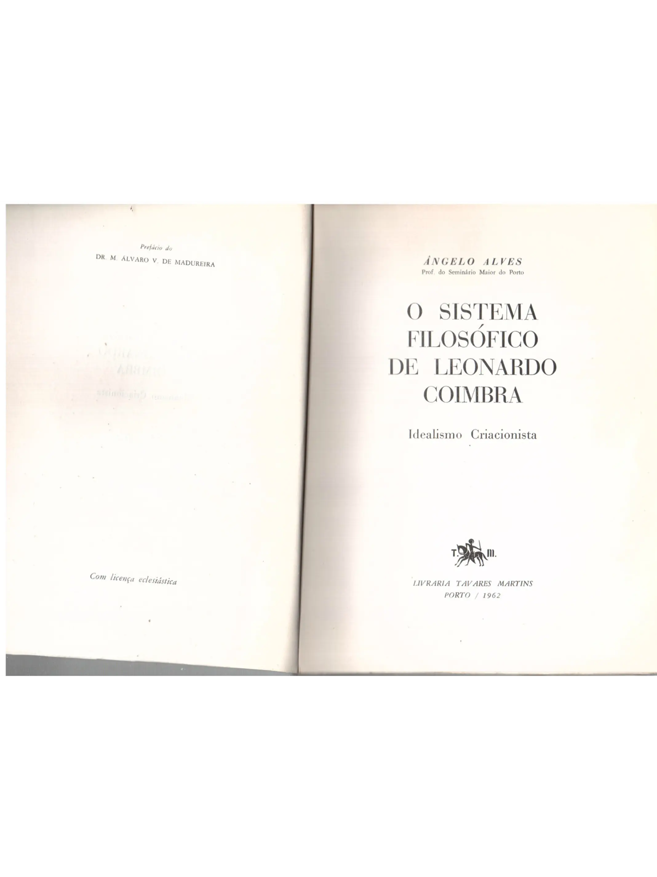 O sistema filosófico de Leonardo Coimbra 1