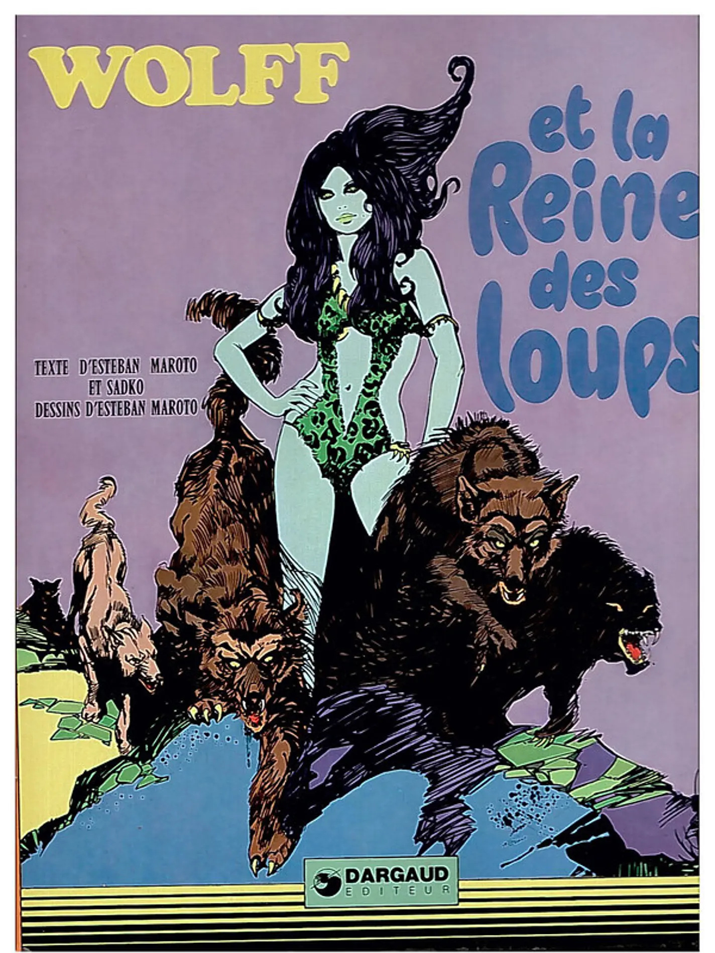 Wolff et la reine des loups (Banda desenhada) 1
